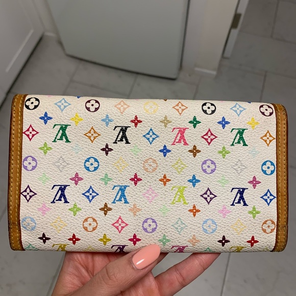 🔴SOLD🔴Louis Vuitton Murakami large wallet - Picture 2 of 8